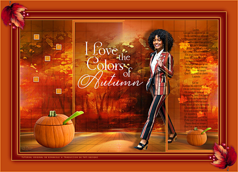 I love the colors of autumn